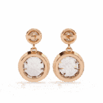 1.75 Carat Twin Round Diamond Drop Earrings - Image 19