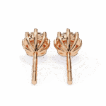 2.5 Carat Multi-Prong Round Solitaire Hoop Earrings - Image 15