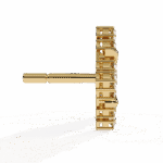 0.8 Carat Refined Round Cluster Diamond Stud Earrings - Image 6