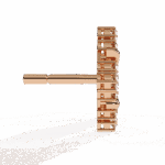 0.8 Carat Refined Round Cluster Diamond Stud Earrings - Image 10