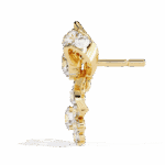 2.25 Carat Flora Round Diamond Dangle Earrings - Image 6