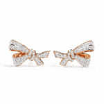 1 Carat Brilliant Round Cluster Diamond Stud Earrings - Image 9