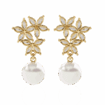 2.5 Carat Petal Marquise Diamond Dangle Earrings - Image 8