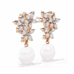 2.5 Carat Petal Marquise Diamond Dangle Earrings - Image 14