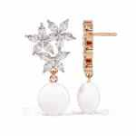 2.5 Carat Petal Marquise Diamond Dangle Earrings - Image 15