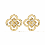 0.9 Carat Petite Round Diamond Stud Earrings - Image 7