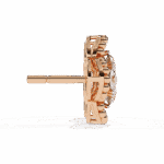 0.9 Carat Petite Round Diamond Stud Earrings - Image 10