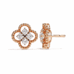 0.9 Carat Petite Round Diamond Stud Earrings - Image 12