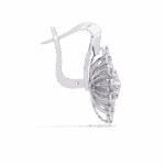 1.75 Carat Radiant Round Diamond Bali Earrings - Image 2