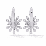 1.75 Carat Radiant Round Diamond Bali Earrings - Image 3