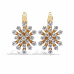 1.75 Carat Radiant Round Diamond Bali Earrings - Image 5