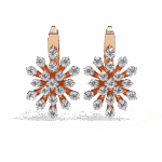 1.75 Carat Radiant Round Diamond Bali Earrings - Image 9