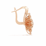 1.75 Carat Radiant Round Diamond Bali Earrings - Image 10