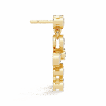 0.4 Carat Cascade Round Diamond Dangle Earrings - Image 6