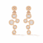 0.4 Carat Cascade Round Diamond Dangle Earrings - Image 11