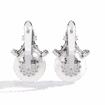 0.4 Carat Round Trio Drop Diamond Stud Earrings - Image 3