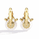 0.4 Carat Round Trio Drop Diamond Stud Earrings - Image 7