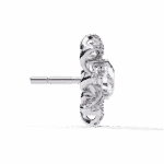 2 Carat Refined Twin Round Diamond Stud Earrings - Image 2