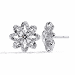 2 Carat Refined Twin Round Diamond Stud Earrings - Image 4