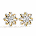 2 Carat Refined Twin Round Diamond Stud Earrings - Image 5