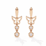 0.6 Carat Eternal Round Diamond Dangle Earrings - Image 11