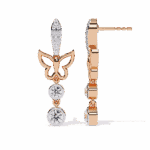 0.6 Carat Eternal Round Diamond Dangle Earrings - Image 12