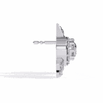 1.75 Carat Round Diamond Cluster Stud Earrings - Image 2