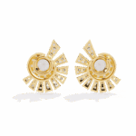 1.75 Carat Round Diamond Cluster Stud Earrings - Image 7