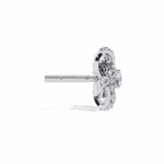 0.9 Carat Dual Round Diamond Stud Earrings - Image 2