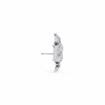 2 Carat Modern Round Duo Diamond Stud Earrings - Image 2