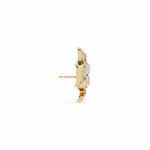 2 Carat Modern Round Duo Diamond Stud Earrings - Image 6