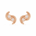 2 Carat Modern Round Duo Diamond Stud Earrings - Image 11