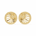 0.4 Carat Round Trio Diamond Stud Earrings - Image 8