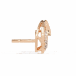 1.25 Carat Oval Solitaire Diamond Earrings - Image 10