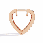 0.8 Carat Princess Channel Diamond Hoop Earrings - Image 10