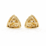 0.6 Carat Delicate Round Solitaire Diamond Earrings - Image 7