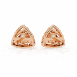 0.6 Carat Delicate Round Solitaire Diamond Earrings - Image 11