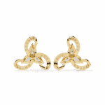 1.5 Carat Pear and Round Diamond Stud Earrings - Image 7