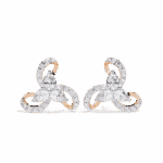 1.5 Carat Pear and Round Diamond Stud Earrings - Image 9