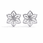 0.1 Carat Twin Round Diamond Stud Earrings