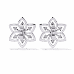 0.1 Carat Twin Round Diamond Stud Earrings - Image 3