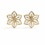 0.1 Carat Twin Round Diamond Stud Earrings - Image 5