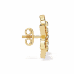 0.1 Carat Twin Round Diamond Stud Earrings - Image 6