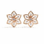 0.1 Carat Twin Round Diamond Stud Earrings - Image 10