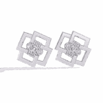 0.2 Carat Classic Round Duo Diamond Stud Earrings - Image 3