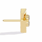 0.2 Carat Classic Round Duo Diamond Stud Earrings - Image 6