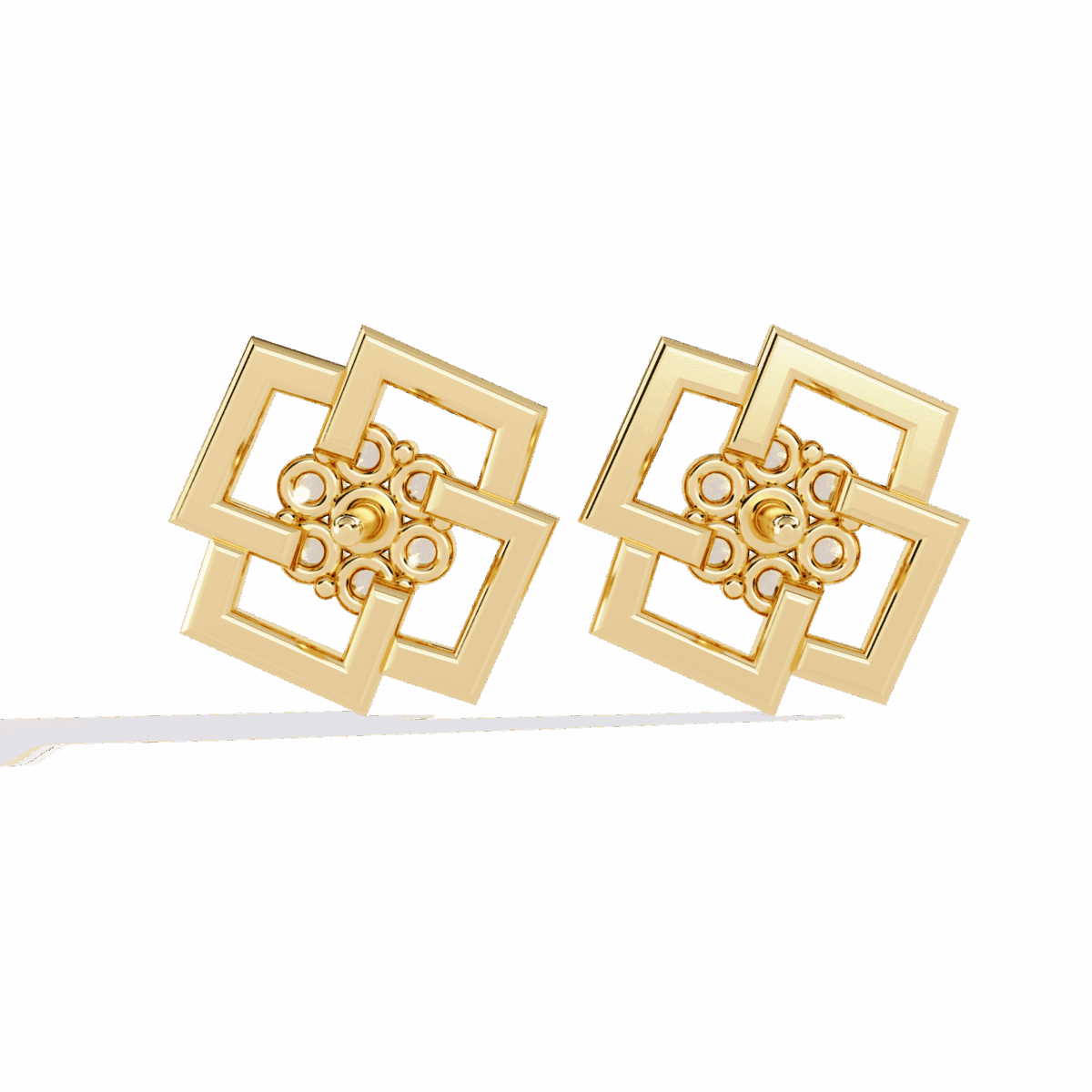 0.2 Carat Classic Round Duo Diamond Stud Earrings  Image 7