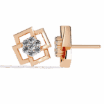 0.2 Carat Classic Round Duo Diamond Stud Earrings - Image 12