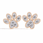 0.2 Carat Modern Round Diamond Stud Earrings - Image 9