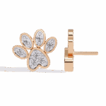 0.2 Carat Modern Round Diamond Stud Earrings - Image 12